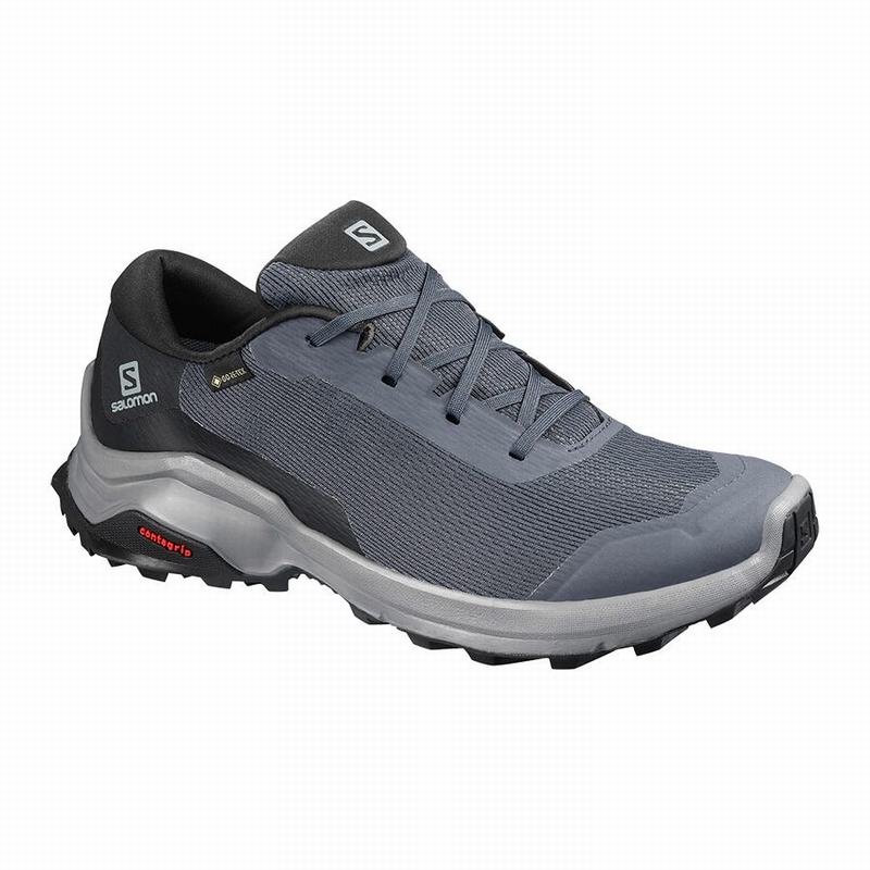 Salomon X REVEAL GORE-TEX Zapatillas Trekking Mujer - Azules Oscuro / Negras - Colombia (54731-CMNG)